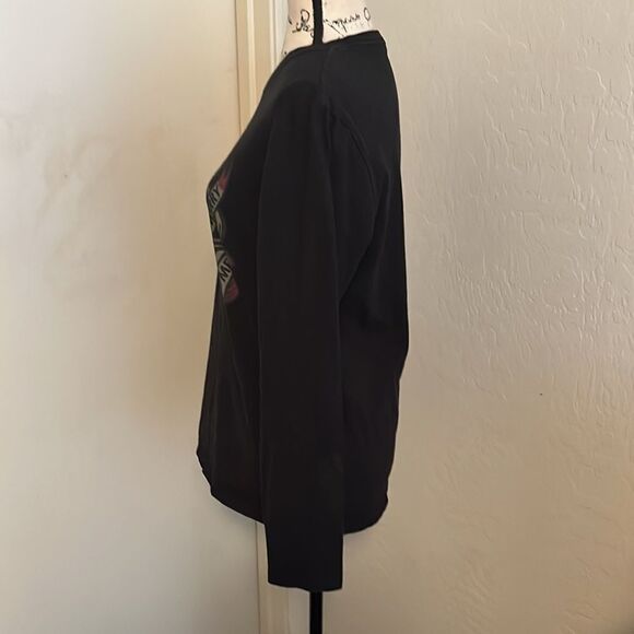 Jason Derulo Black Graphic Long Sleeve Shirt Music Concert Festival Casual - Picture 2 of 8